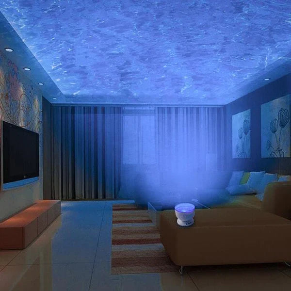 Luz Wave® Abajur Projetor