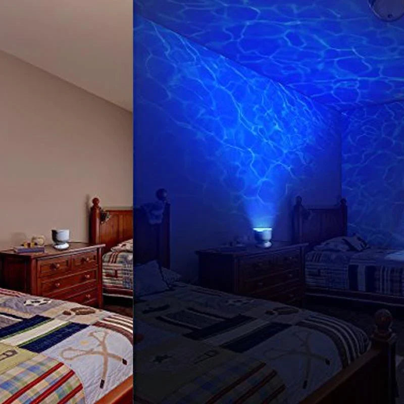 Luz Wave® Abajur Projetor