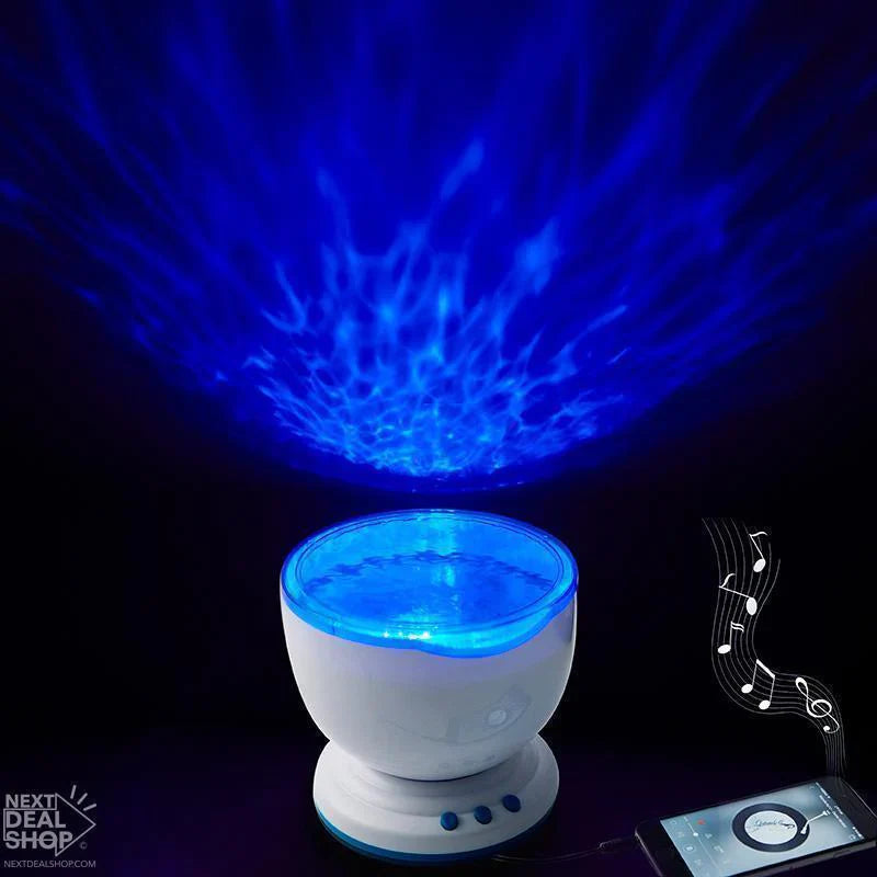 Luz Wave® Abajur Projetor