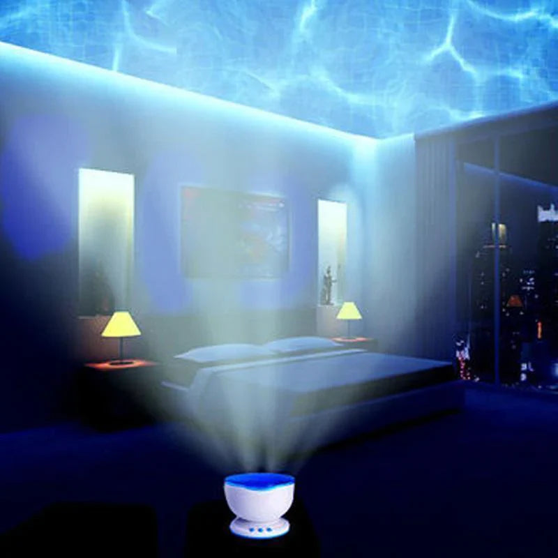 Luz Wave® Abajur Projetor